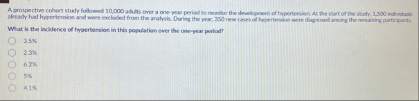 A prospective cohort study followed 1 0 , 0 0 0