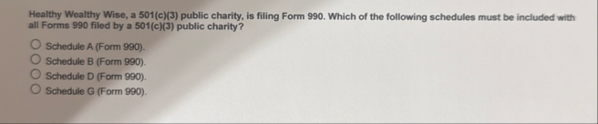 Healthy Wealthy Wise, a 5 0 1 ( c ) ( 3 ) public