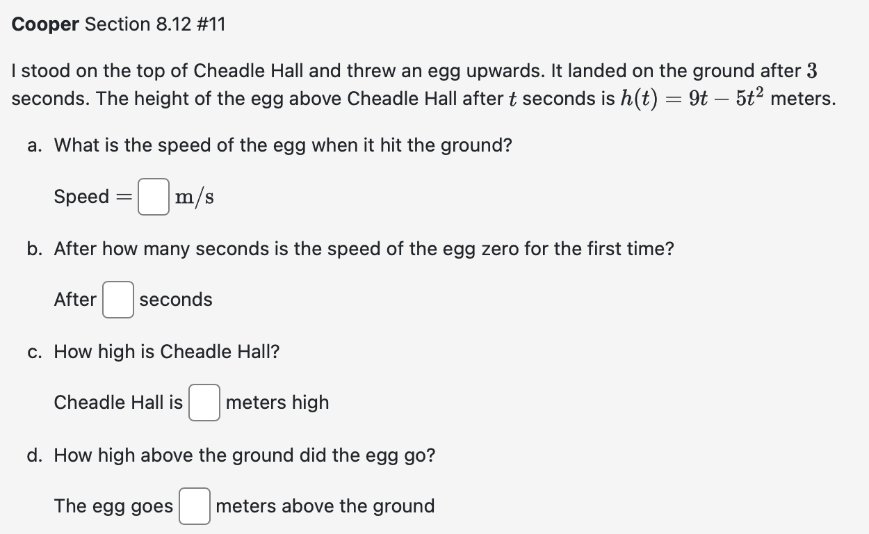 Cooper Section 8 . 1 2 \ # 1 1 I stood on the top