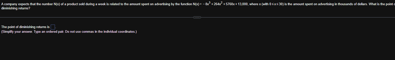 Question content area top Part 1 A company