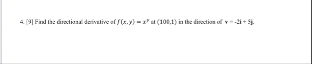 [ 9 ] Find the directional derivative of f ( x ,