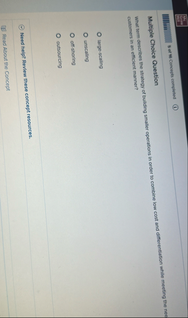 | | | | | | iii . | | 2 0 0 | | 5 of 1 6 Concepts