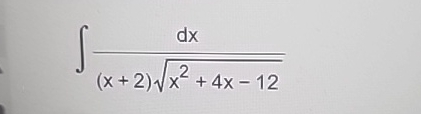 d x ( x + 2 ) x 2 + 4 x - 1 2 2