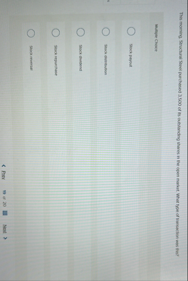 This moming, Structural Steel purchased 3 , 5 0 0