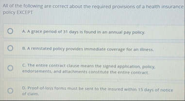 All of the following are correct about the