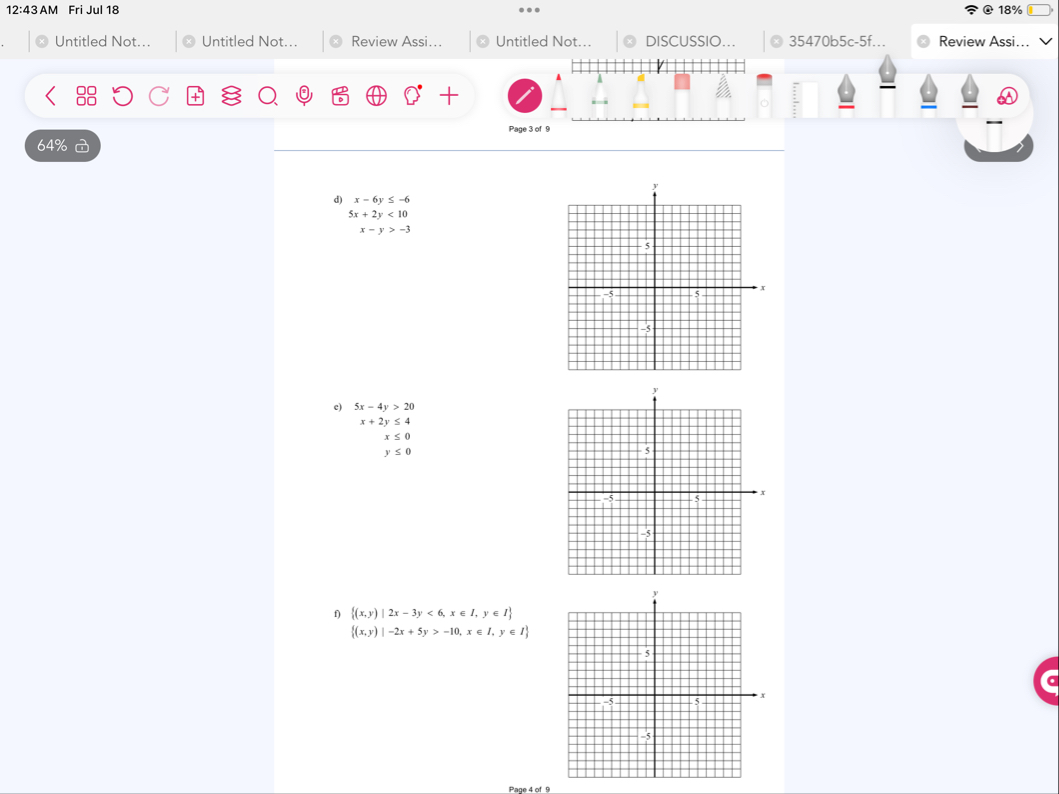 1 2 : 4 3 AM Fri Jul 1 8 ( 1 8 % Untitled Not...