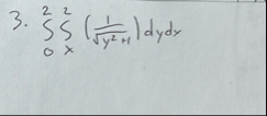 0 2 x 2 ( 1 y 2 1 2 ) d y d x