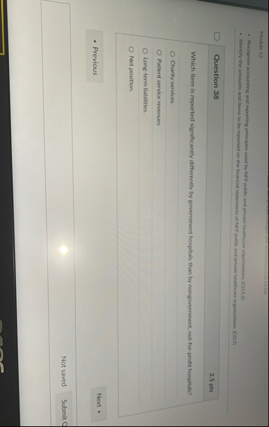 Module 1 2 Recogenlee accounting and mporting