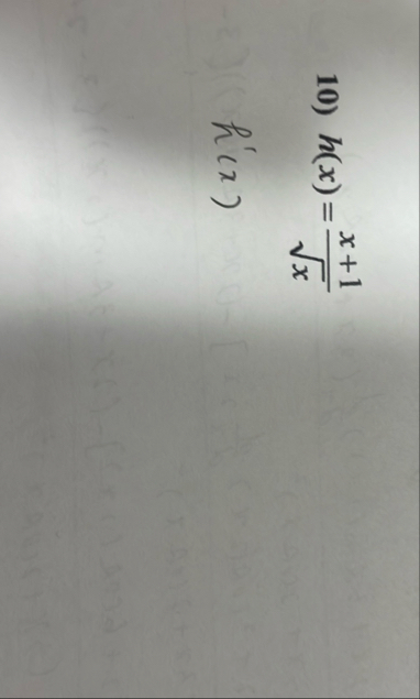 h ( x ) = x 1 x 2 h ' ( x )
