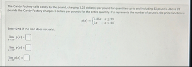 The Casdy Factory sells candy by the pound,