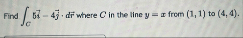 Find C 5 vec ( i ) - 4 vec ( j ) * d v e c ( r )