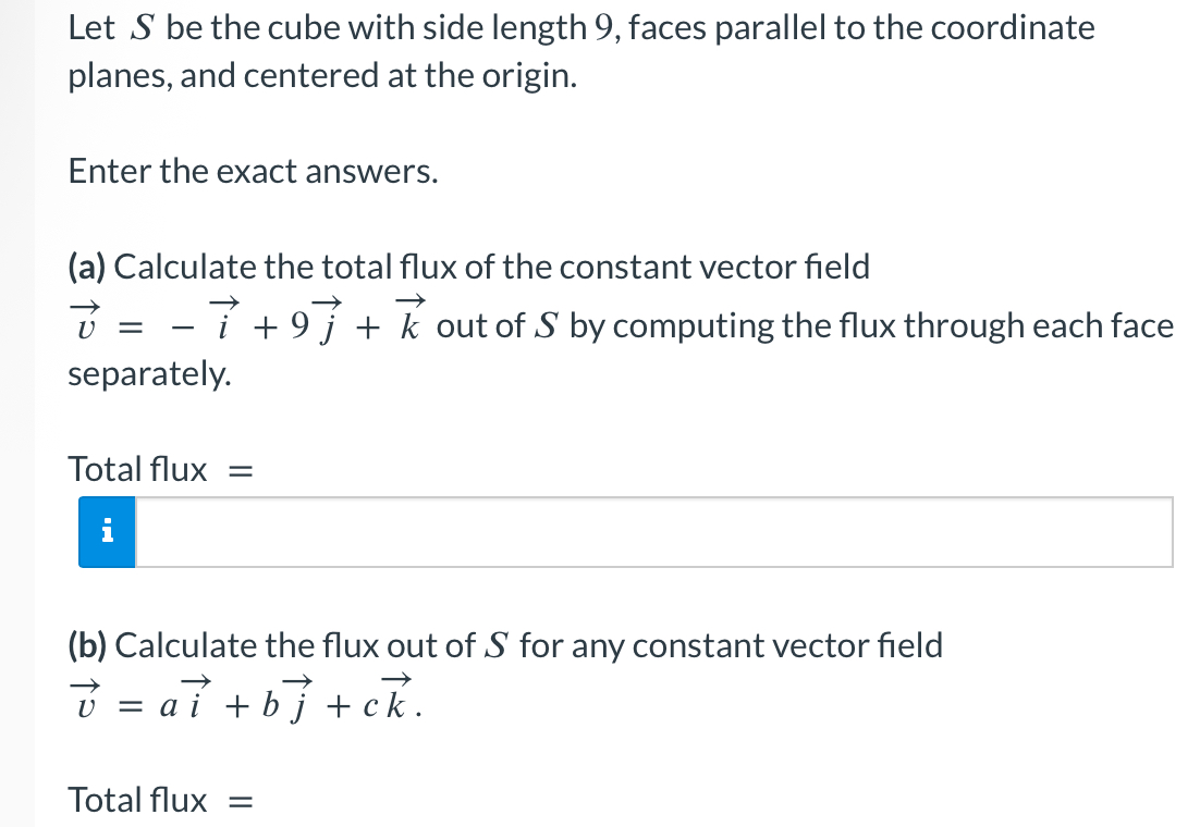 Let S b e the cube with side length 9 , faces