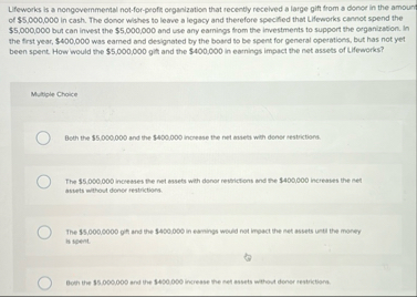 Lifeworks is a nongovernmental not - for - profit