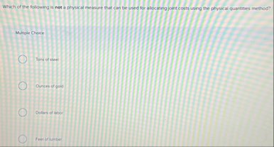 Which of the following is not a physical measure