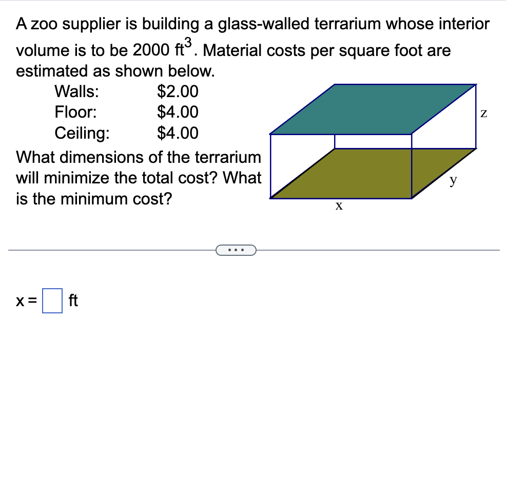 A zoo supplier i s building a glass - walled