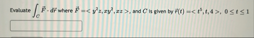 Evaluate C vec ( F ) * d v e c ( r ) where vec (
