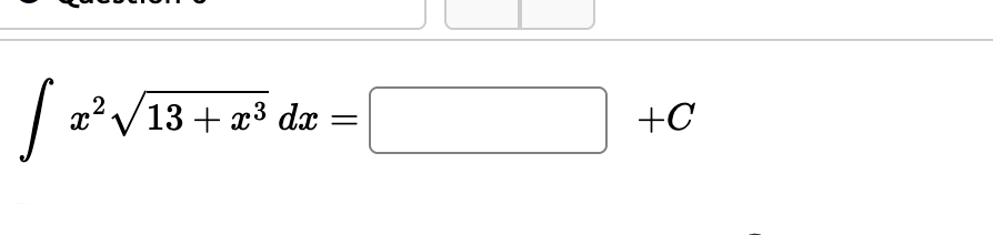 x 2 1 3 + x 3 2 d x =