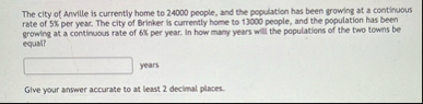 The city of Anville is currently home to 2 4 0 0