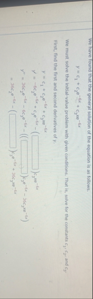 We have found that the general solution of the