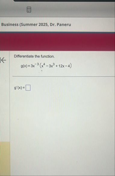 Business ( Summer 2 0 2 5 , Dr . Paneru