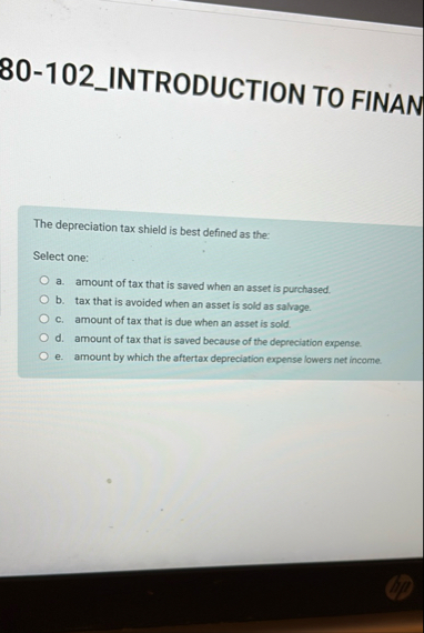 8 0 - 1 0 2 _ INTRODUCTION TO FINAN The