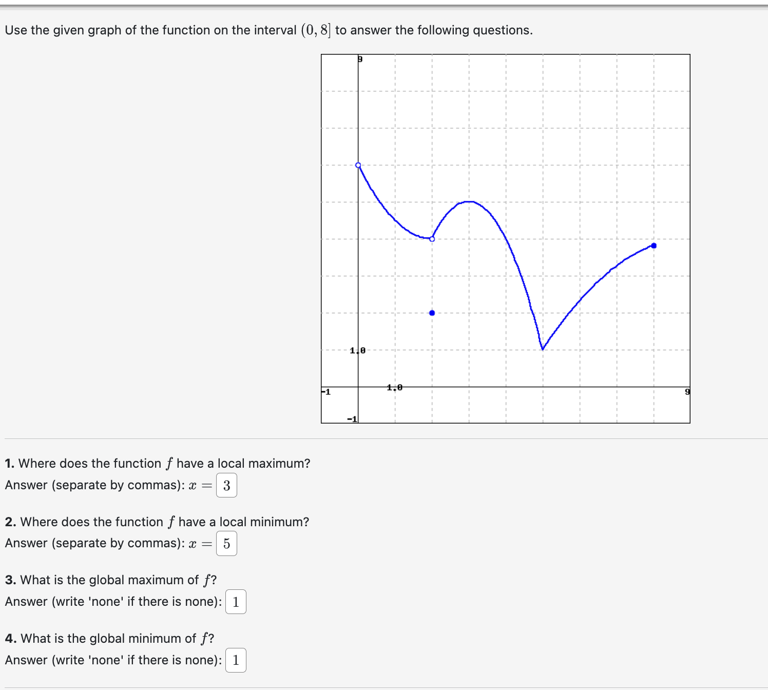 help me find the correct answers and the ones I '
