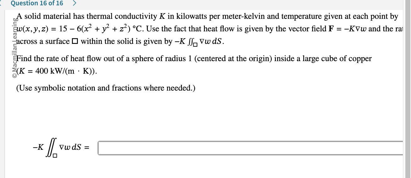 Question 1 6 o f 1 6 ? 0 A solid material has