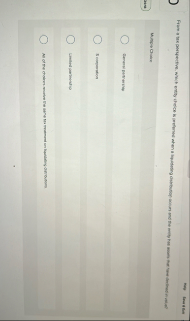 Help Sove 8 fint From a tax perspective, which