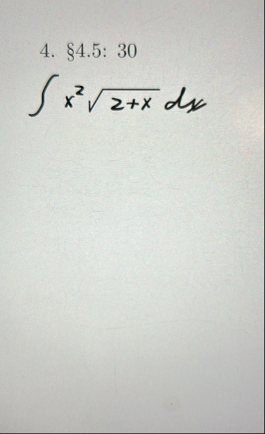4 . 5 : 3 0 x 2 2 x 2 d x