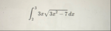 2 3 3 x 3 x 2 - 7 2 d x