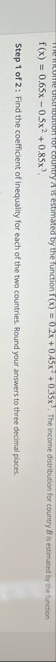 f ( x ) = 0 . 6 5 x - 0 . 5 x 2 0 . 8 5 x 3