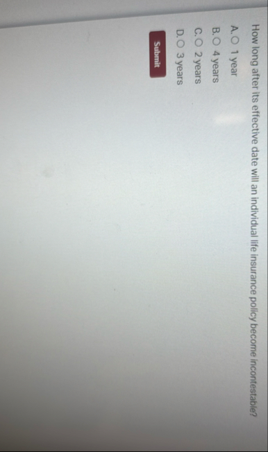 How long after its effective date will an