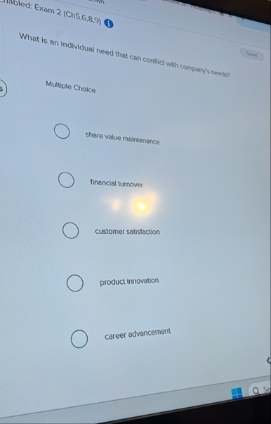 mabled: Exam 2 ( Ch 5 , 6 , 8 , 9 ) ( i ) What is