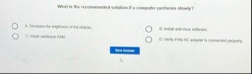 What is the recommended solution a cempuler
