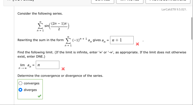 LarCalcET 8 9 . 5 . 0 2 1 . Consider the
