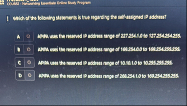 COURSR Nerworling Eagentials Orline Study Program
