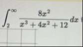 2 8 x 2 x 3 4 x 2 1 2 d x