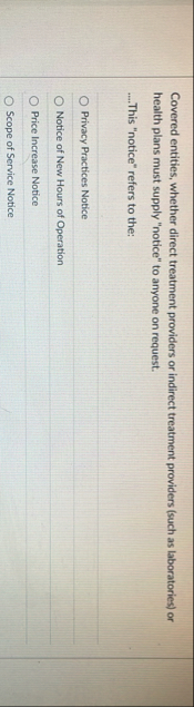 Covered entities, whether direct treatment