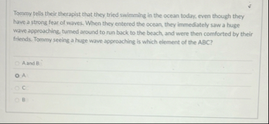 Tommy tells their therapist that they tried