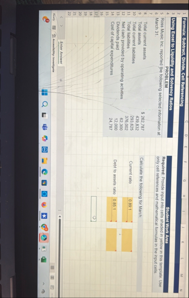 \ table [ [ 1 , Formula: Subtract, Divide, Cell