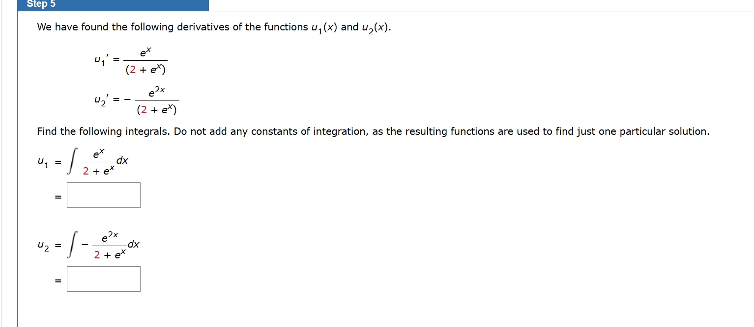 W e have found the following derivatives o f the