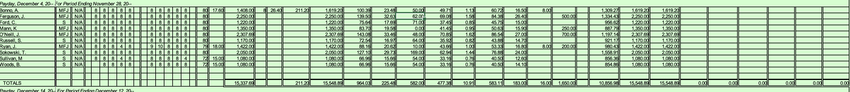 Calculate using the 2 0 2 4 Biweekly withholding