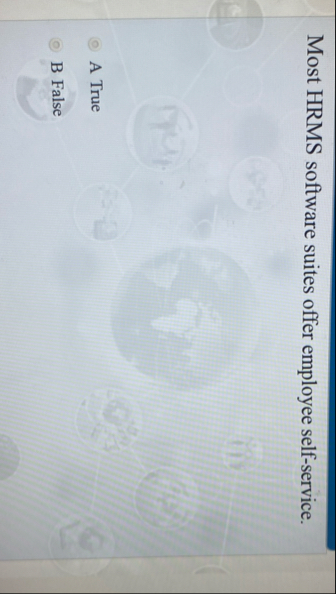 Most HRMS software suites offer employee self -