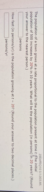 ZillDiffEQ 1 0 3 . 1 . 0 0 3 . MI . The