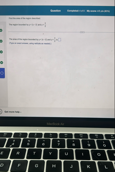 Question Compintust 4 dif 5 My scora: 4 5 pts (