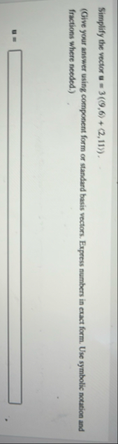 Find the area A of the shaded region of the