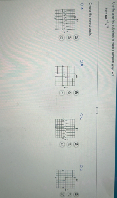Use the graphing guidelines to make a complete
