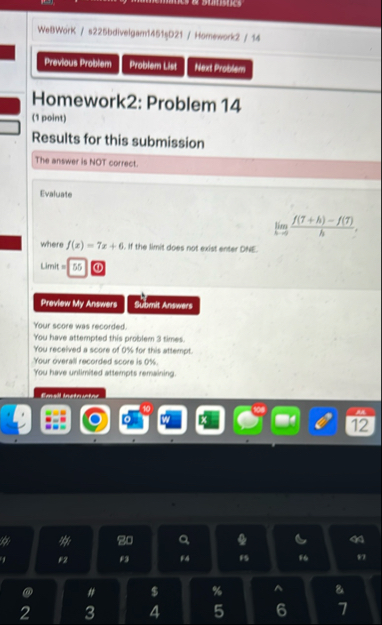 WebWork / s 2 2 5 bdivelgam 1 4 5 1 p 0 2 1 /