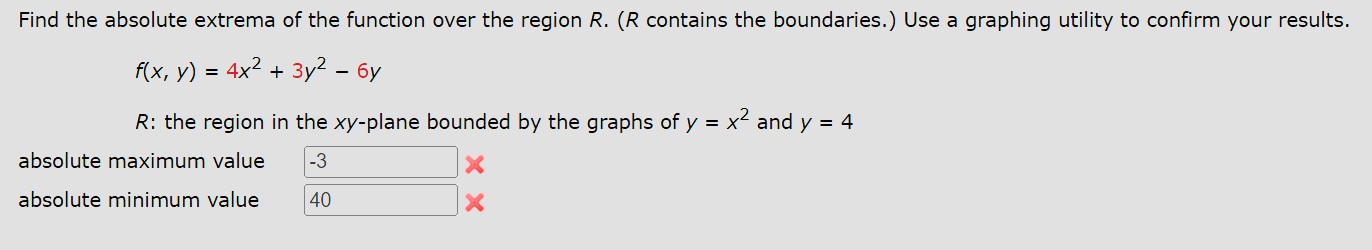 Find the a b s o l u t e extrema o f the function