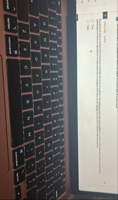 6 Multiple Answer 5 points Reputation is a more